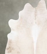 Champagne XX-Large Brazilian Cowhide Rug 7'9"H x 7'2"W #B29159 by Hudson Hides