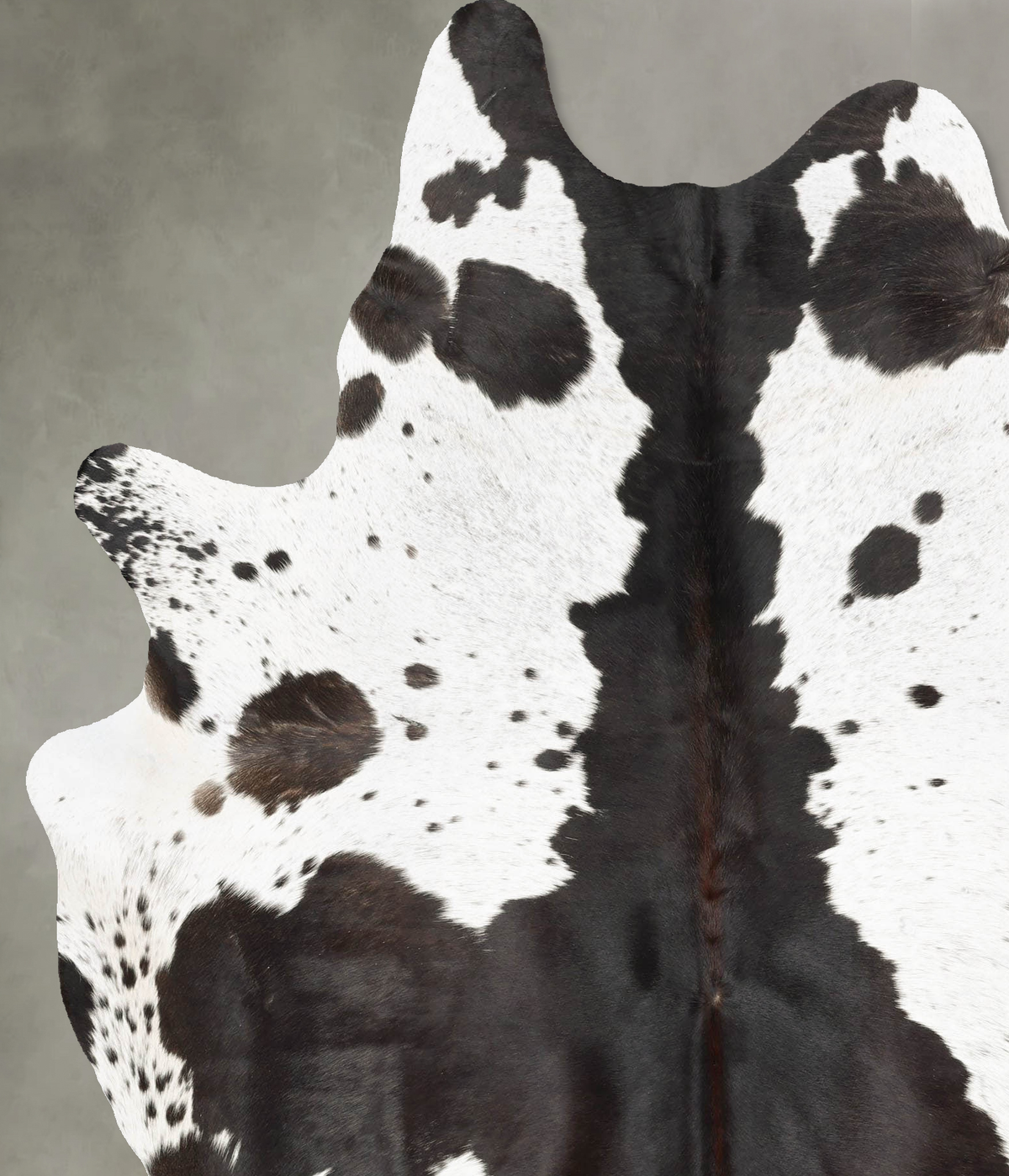 Chocolate and White X-Large Brazilian Cowhide Rug 7'11"H x 6'1"W #B29161 by Hudson Hides