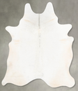Light Grey X-Large Brazilian Cowhide Rug 8'0"H x 6'2"W #B29164 by Hudson Hides