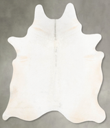 Light Grey X-Large Brazilian Cowhide Rug 8'0"H x 6'2"W #B29164 by Hudson Hides