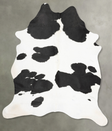 Black and White XX-Large Brazilian Cowhide Rug 8'5"H x 6'2"W #B29165 by Hudson Hides