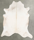Champagne XX-Large Brazilian Cowhide Rug 7'8"H x 7'3"W #B29168 by Hudson Hides