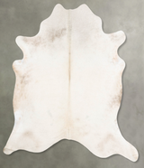 Champagne XX-Large Brazilian Cowhide Rug 7'8"H x 7'3"W #B29168 by Hudson Hides