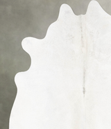 Light Grey X-Large Brazilian Cowhide Rug 7'3"H x 6'4"W #B29172 by Hudson Hides