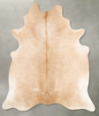 Beige XX-Large Brazilian Cowhide Rug 7'10"H x 6'5"W #B29174 by Hudson Hides