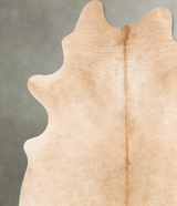 Beige XX-Large Brazilian Cowhide Rug 7'10"H x 6'5"W #B29174 by Hudson Hides