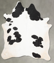Black and White XX-Large Brazilian Cowhide Rug 8'3"H x 6'6"W #B29175 by Hudson Hides