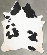 Black and White XX-Large Brazilian Cowhide Rug 8'3"H x 6'6"W #B29175 by Hudson Hides