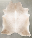 Champagne XX-Large Brazilian Cowhide Rug 8'11"H x 7'1"W #B29176 by Hudson Hides