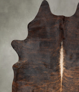 Dark Brindle XX-Large Brazilian Cowhide Rug 8'0"H x 6'4"W #B29178 by Hudson Hides