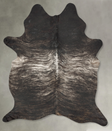 Grey Brindle XX-Large Brazilian Cowhide Rug 9'3"H x 6'3"W #B29183 by Hudson Hides
