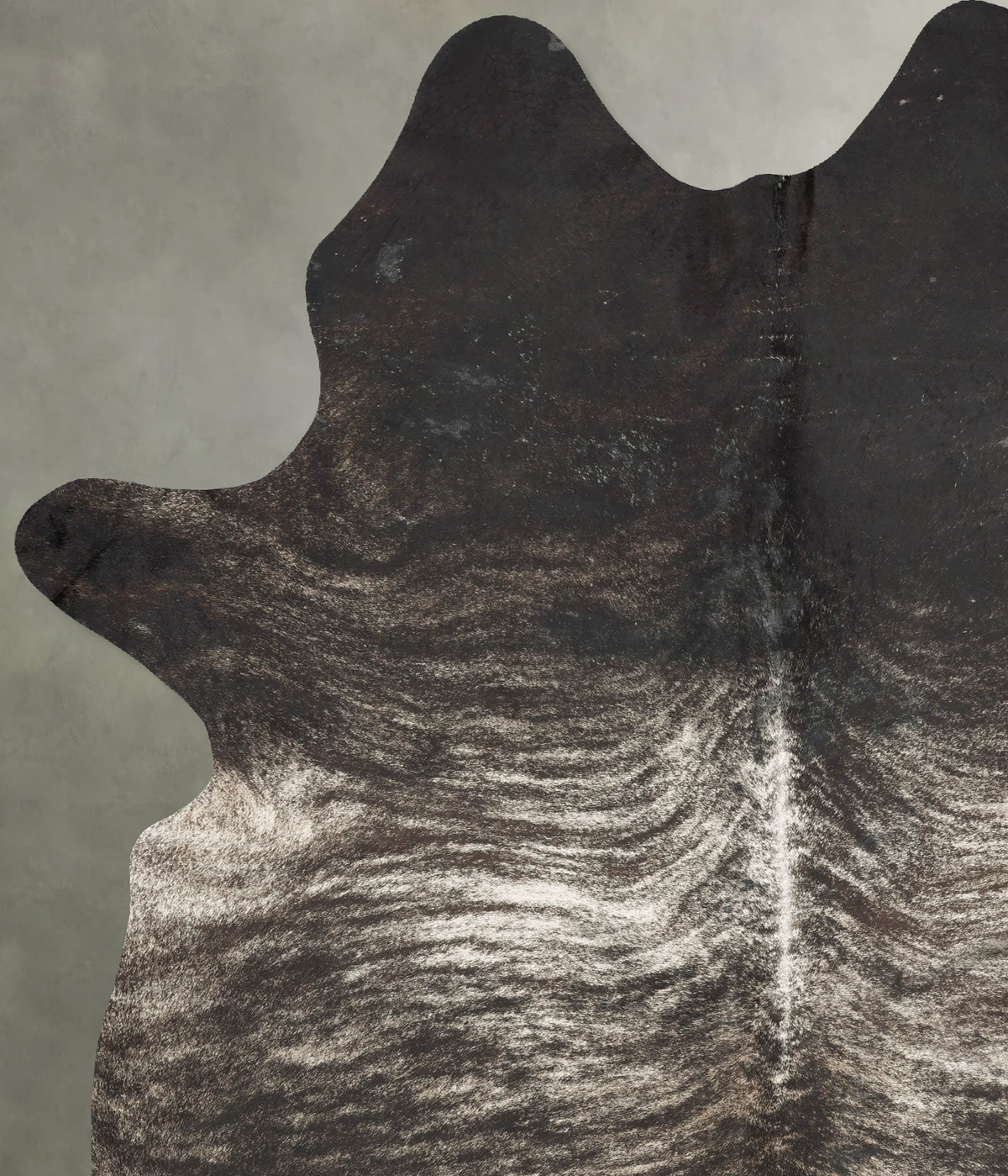 Grey Brindle XX-Large Brazilian Cowhide Rug 9'3"H x 6'3"W #B29183 by Hudson Hides
