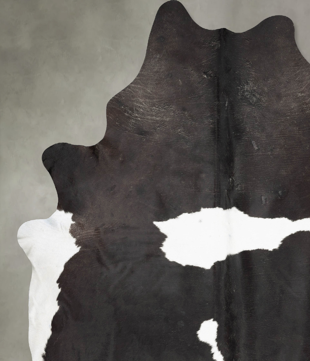 Black and White XX-Large Brazilian Cowhide Rug 9'0"H x 7'7"W #B29184 by Hudson Hides