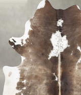 Taupe XX-Large Brazilian Cowhide Rug 8'1"H x 6'9"W #B29188 by Hudson Hides