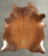 Warm Caramel X-Large Brazilian Cowhide Rug 7'8"H x 6'2"W #B29191 by Hudson Hides