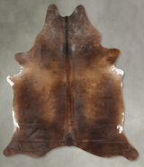 Chocolate XX-Large Brazilian Cowhide Rug 8'6"H x 6'9"W #B29193 by Hudson Hides