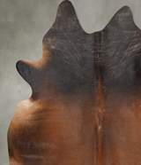 Warm Caramel XX-Large Brazilian Cowhide Rug 7'11"H x 6'6"W #B29196 by Hudson Hides