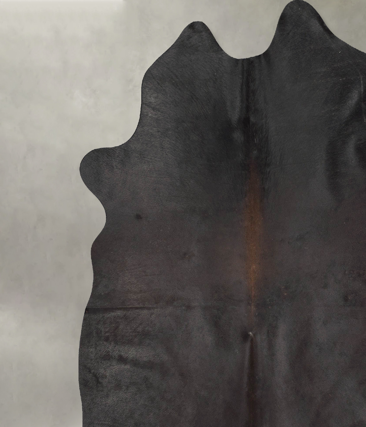Chocolate XX-Large Brazilian Cowhide Rug 7'10"H x 6'7"W #B29197 by Hudson Hides