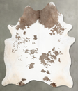Taupe XX-Large Brazilian Cowhide Rug 7'10"H x 6'10"W #B29200 by Hudson Hides