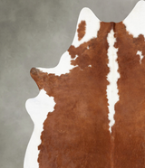 Hereford XX-Large Brazilian Cowhide Rug 8'0"H x 7'1"W #B29204 by Hudson Hides