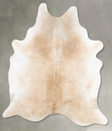 Light Caramel XX-Large Brazilian Cowhide Rug 8'2"H x 6'4"W #B29208 by Hudson Hides