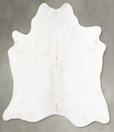 Grey with Beige X-Large Brazilian Cowhide Rug 7'2"H x 6'3"W #B29211 by Hudson Hides