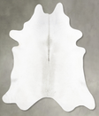 Light Grey XX-Large Brazilian Cowhide Rug 8'3"H x 7'6"W #B29214 by Hudson Hides