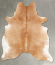 Beige X-Large Brazilian Cowhide Rug 7'10"H x 6'4"W #B29226 by Hudson Hides