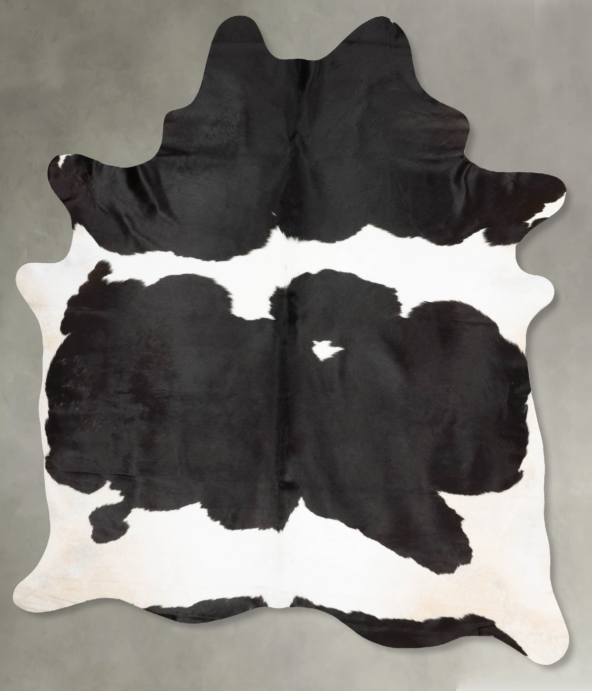 Black and White Cowhide Rug #B29227