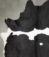 Black and White XX-Large Brazilian Cowhide Rug 9'1"H x 6'4"W #B29227 by Hudson Hides