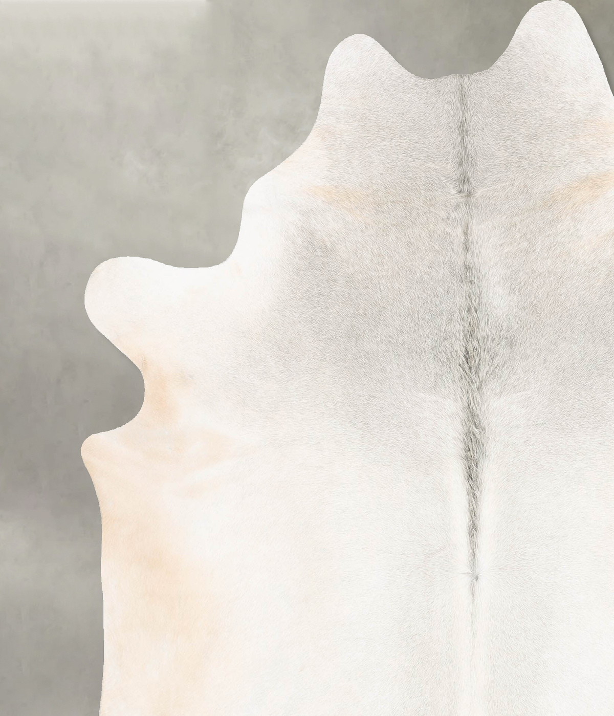 Light Grey X-Large Brazilian Cowhide Rug 7'6"H x 6'5"W #B29229 by Hudson Hides