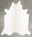 Grey with Beige XX-Large Brazilian Cowhide Rug 7'10"H x 6'9"W #B29231 by Hudson Hides