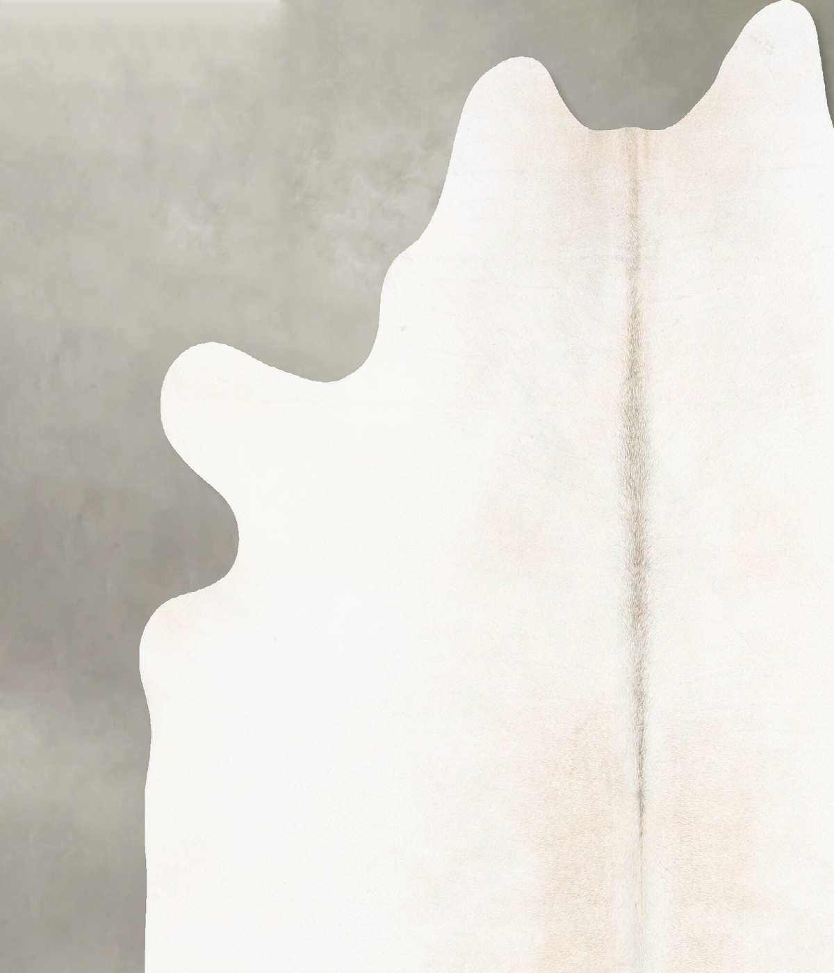Grey with Beige XX-Large Brazilian Cowhide Rug 7'10"H x 6'9"W #B29231 by Hudson Hides