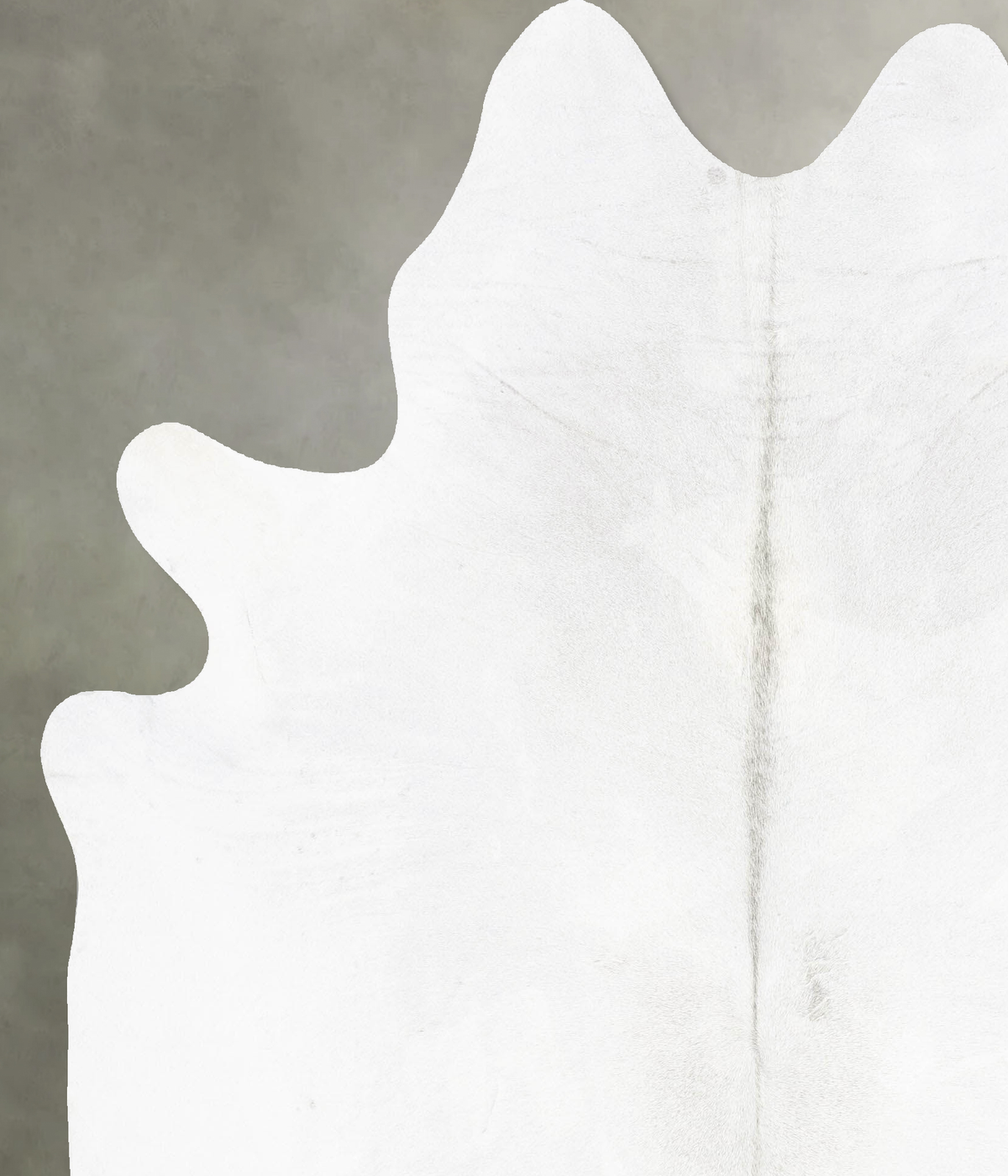Light Grey X-Large Brazilian Cowhide Rug 7'8"H x 6'6"W #B29241 by Hudson Hides