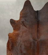 Warm Caramel XX-Large Brazilian Cowhide Rug 8'8"H x 6'9"W #B29242 by Hudson Hides
