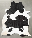 Black and White XX-Large Brazilian Cowhide Rug 8'9"H x 6'9"W #B29254 by Hudson Hides