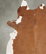 Medium Brindle XX-Large Brazilian Cowhide Rug 8'1"H x 6'10"W #B29256 by Hudson Hides