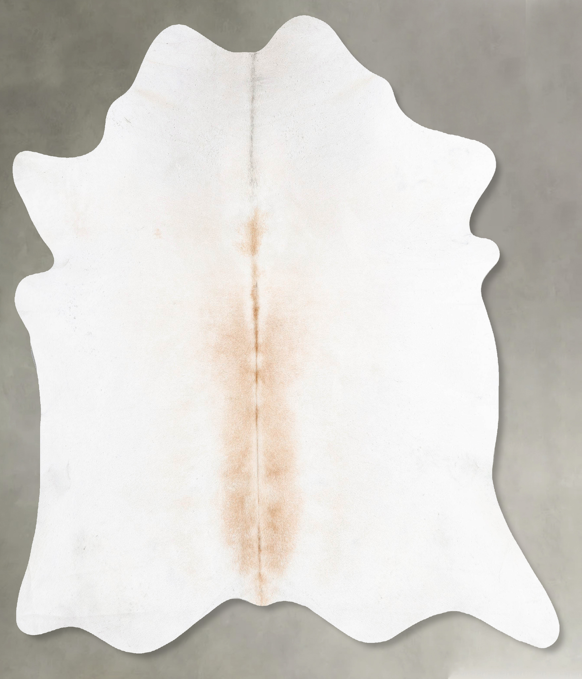 Grey with Beige Cowhide Rug #B29263