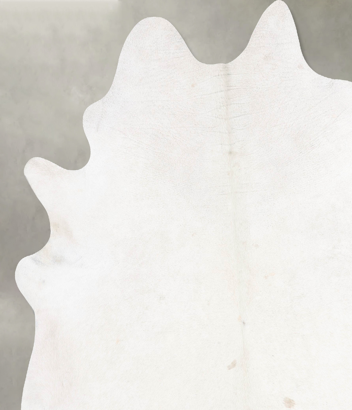Ivory with Beige XX-Large Brazilian Cowhide Rug 8'3"H x 7'0"W #B29264 by Hudson Hides