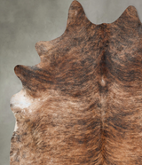 Medium Brindle XX-Large Brazilian Cowhide Rug 9'6"H x 7'8"W #B29269 by Hudson Hides