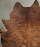 Medium Brindle XX-Large Brazilian Cowhide Rug 8'10"H x 6'10"W #B29270 by Hudson Hides