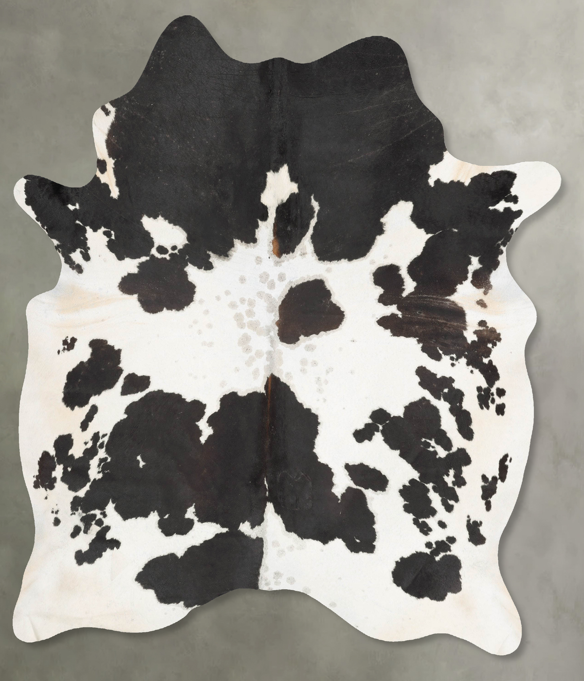 Black and White Cowhide Rug #B29274