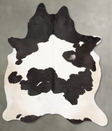 Black and White XX-Large Brazilian Cowhide Rug 8'7"H x 6'4"W #B29275 by Hudson Hides