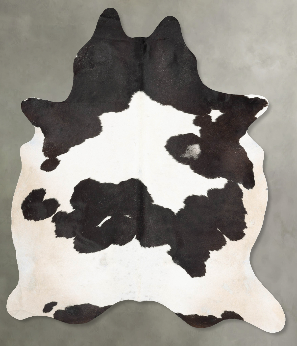 Black and White Cowhide Rug #B29275