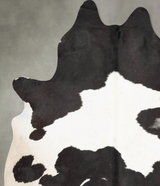 Black and White XX-Large Brazilian Cowhide Rug 8'7"H x 6'4"W #B29275 by Hudson Hides