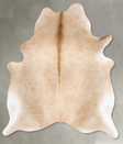 Beige X-Large Brazilian Cowhide Rug 7'7"H x 6'3"W #B29277 by Hudson Hides