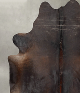 Chocolate XX-Large Brazilian Cowhide Rug 7'9"H x 6'7"W #B29290 by Hudson Hides