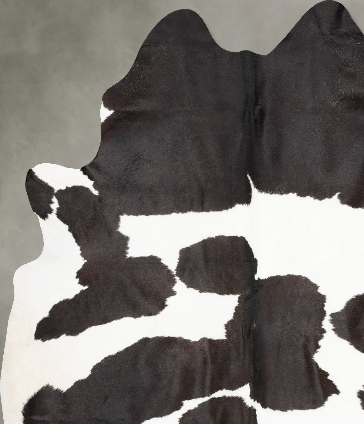 Black and White XX-Large Brazilian Cowhide Rug 7'11"H x 6'7"W #B29292 by Hudson Hides