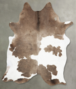 Taupe XX-Large Brazilian Cowhide Rug 8'3"H x 6'11"W #B29297 by Hudson Hides