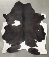 Black and White XX-Large Brazilian Cowhide Rug 8'6"H x 6'5"W #B29298 by Hudson Hides